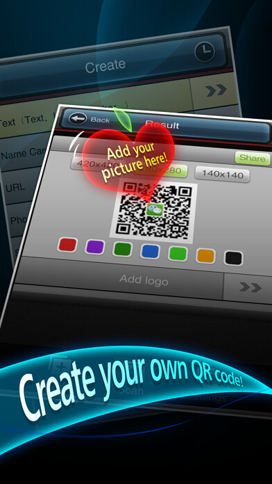 Emulate iPhone app ^QRCode Reader & Creator using MyAndroid Emulate iPhone app ^QRCode Reader & Creator using MyAndroid